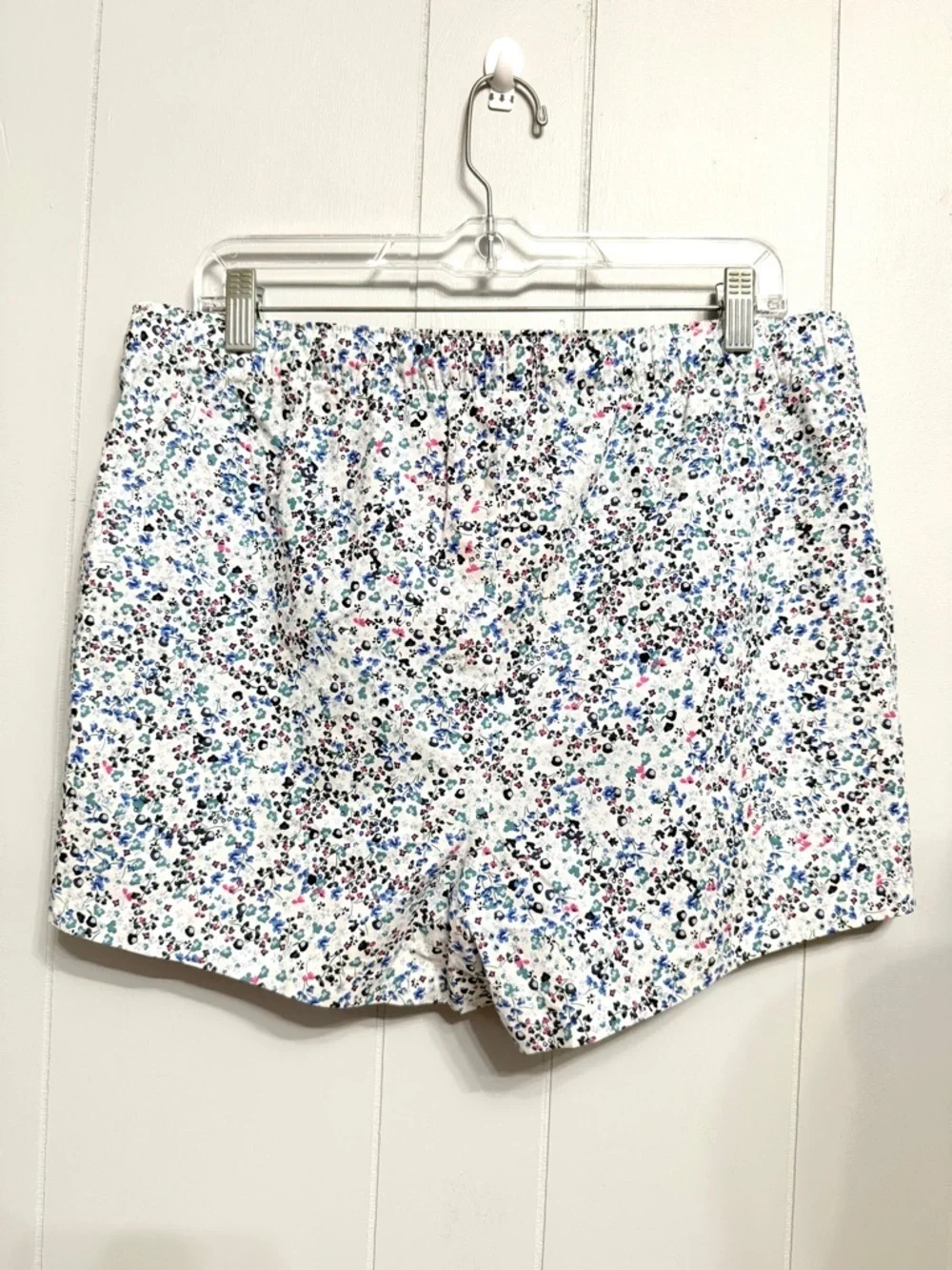 #15)  NWT Women's Poplin Sleep Shorts-Large
